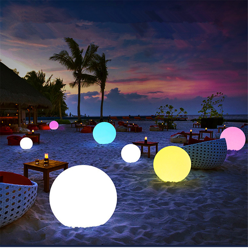 Kids Outdoor Decor - Wiederaufladbares LED-Leuchtkugellicht für Kinder und Erwachsene,