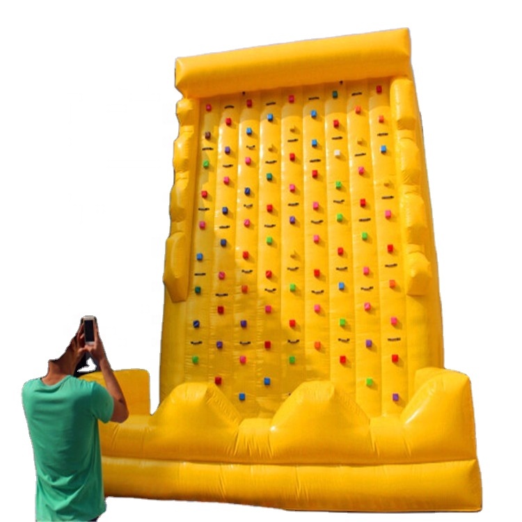 Kids Outdoor Climber - Aufblasbare Kletterwand, PVC-Material Hüpfburg mit Seil
