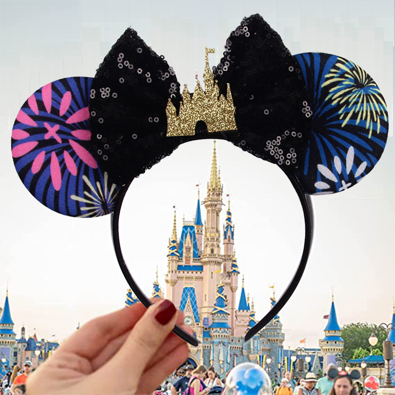 Kids Outdoor Decor - Disney Castle Mickey Mouse Ohren-Stirnband mit
