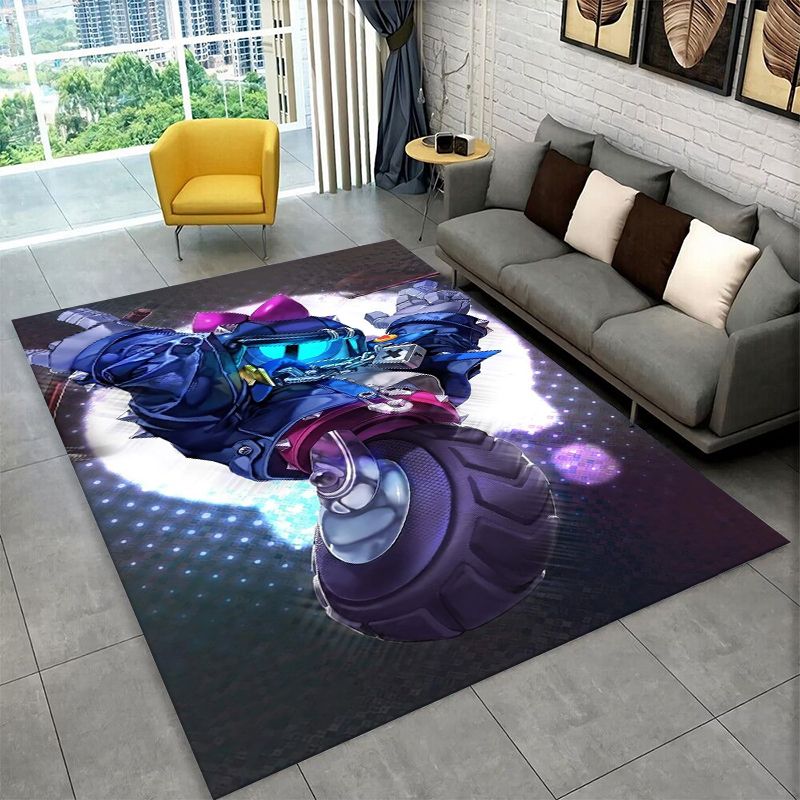 Kids Outdoor Flooring - Cartoon B-Brawl Game rutschfester Teppich für