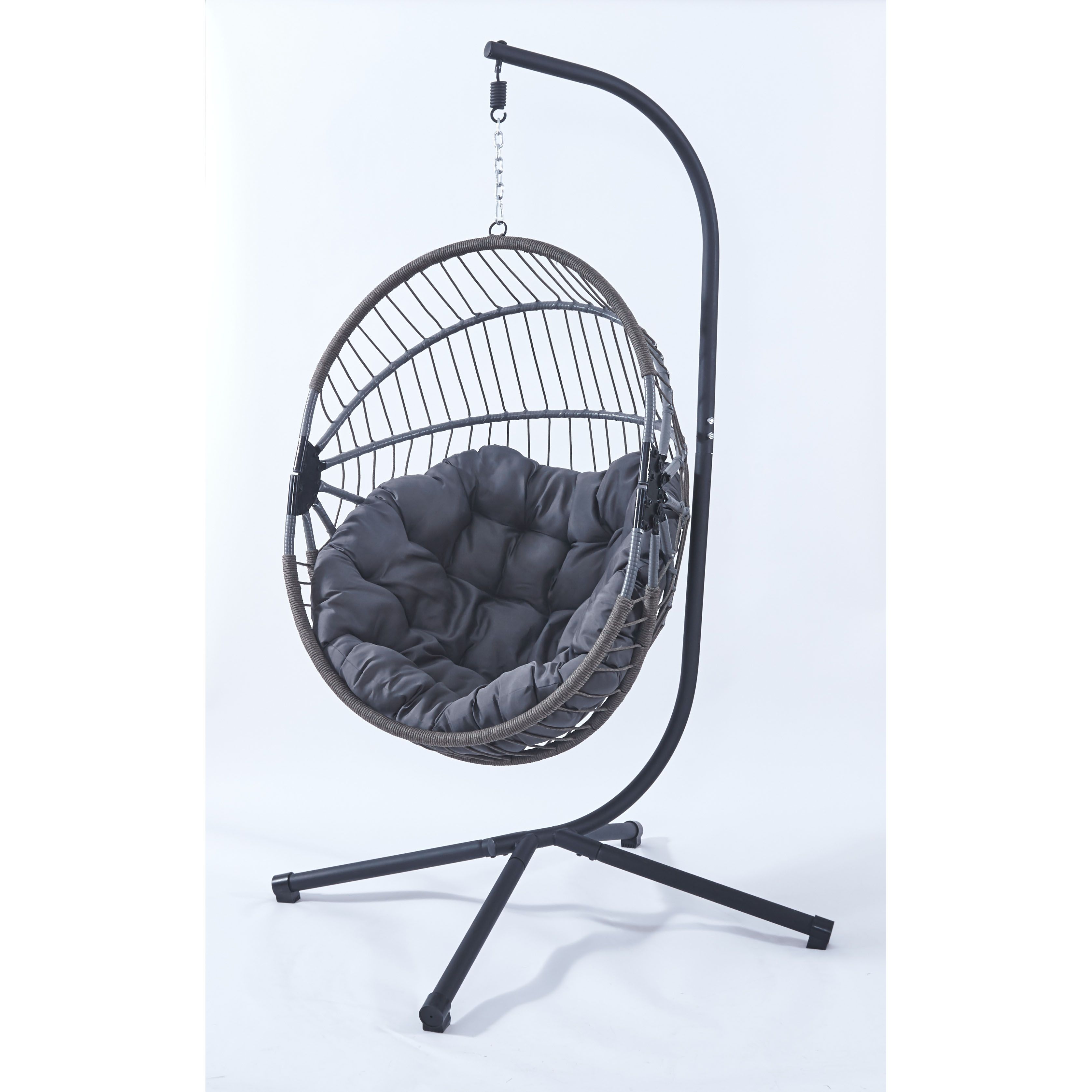 Kids Outdoor Egg Chair - Rattan Outdoor Garten Doppel-Terrassenstuhl mit Günstigen