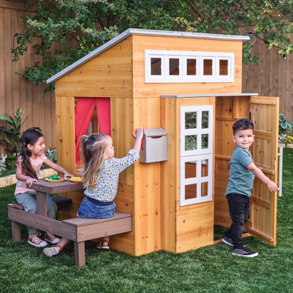 Modernes Outdoor-Spielhaus-Set – Kids Outdoor Grill Set Bewertung und Preis
