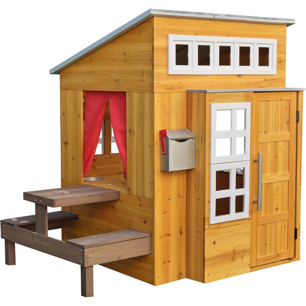 Modernes Outdoor-Spielhaus-Set – Kids Outdoor Grill Set Bewertung und Preis