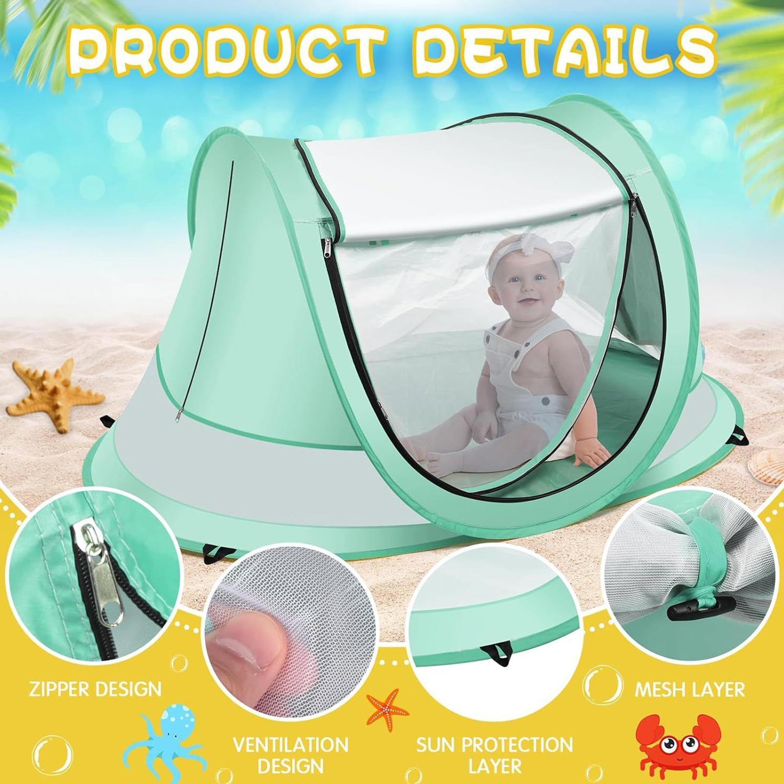 Kleinkind-Strandzelt im Freien – Kids Outdoor Daybed Bewertung und Preis