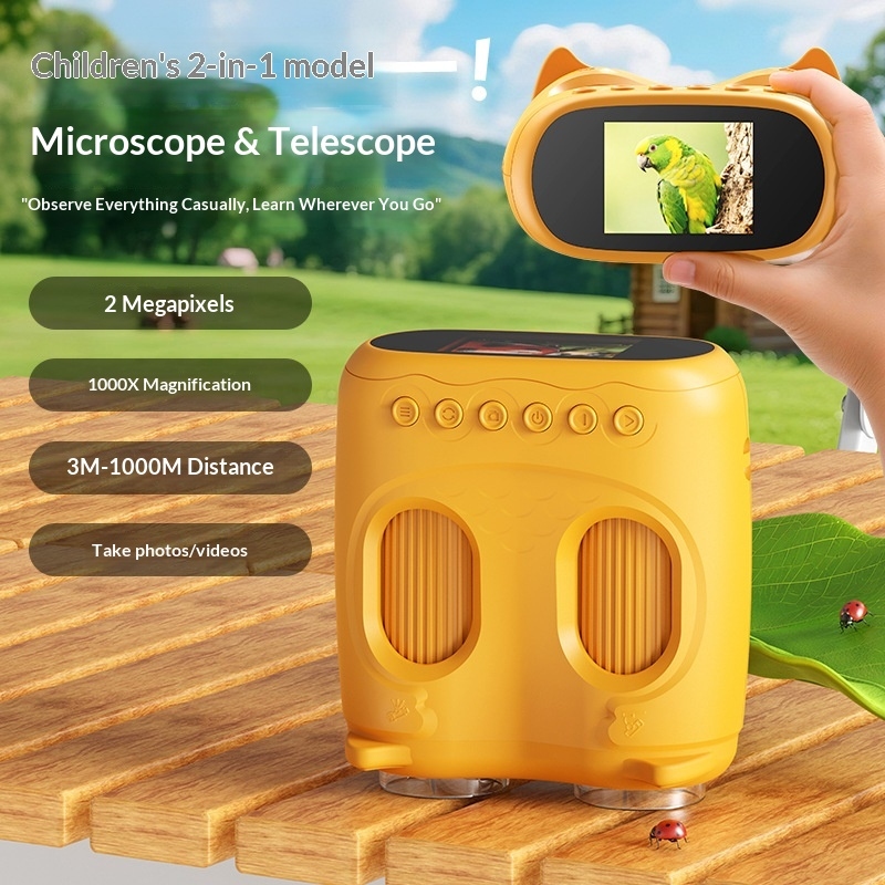 2-in-1 Lernfernglas für Kinder – Kids Outdoor Microscope Bewertung und Preis