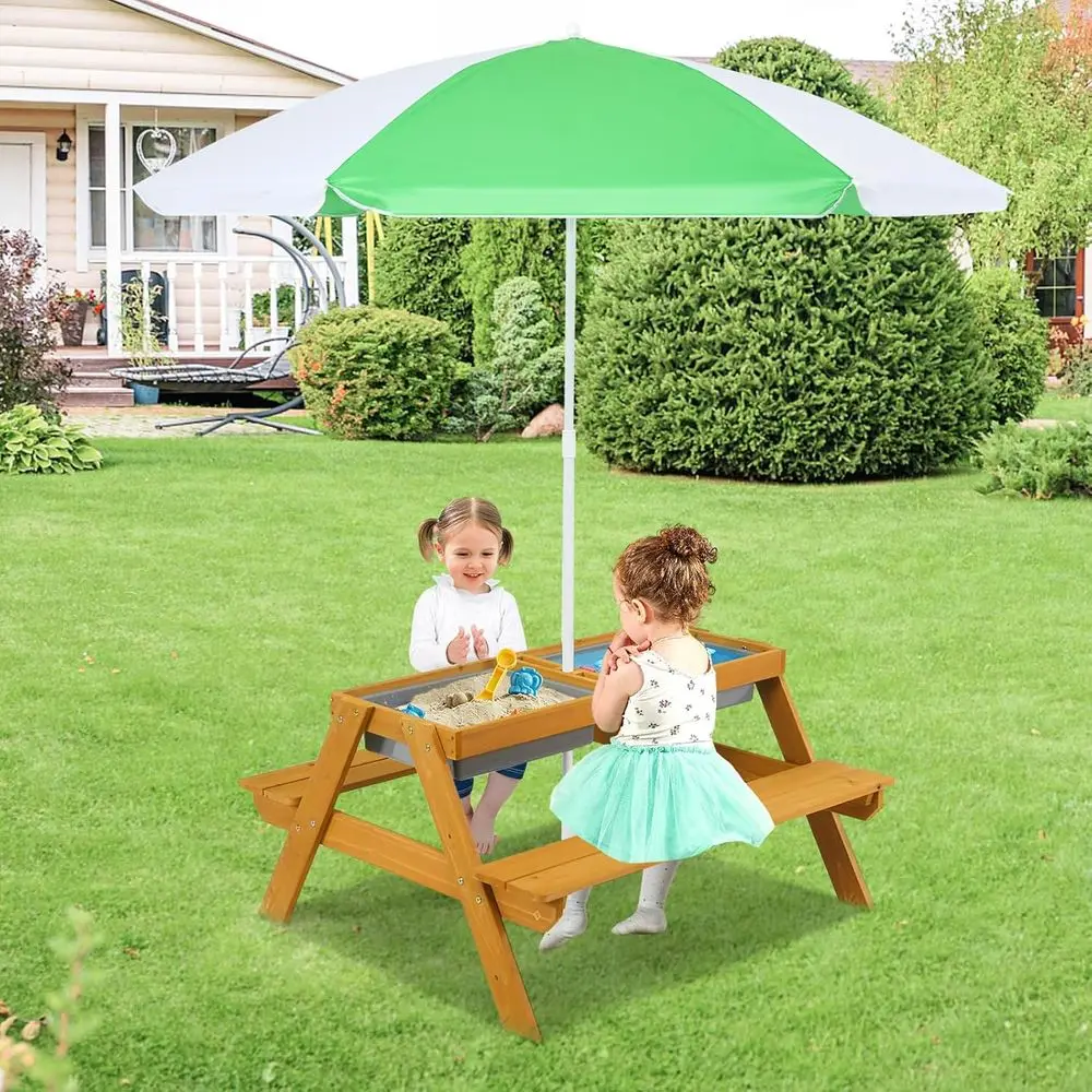 3-in-1 Höhenverstellbarer Rege – Kids Outdoor Activity Table Bewertung und Preis