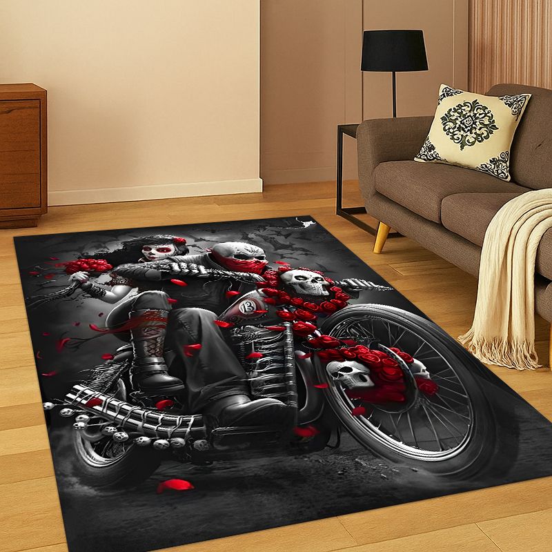 Gotischer Totenkopf-Teppich mi – Kids Outdoor Flooring Bewertung und Preis