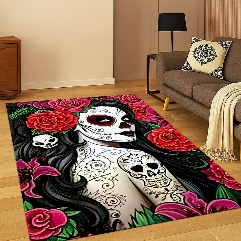 Gotischer Totenkopf-Teppich mi – Kids Outdoor Flooring Bewertung und Preis