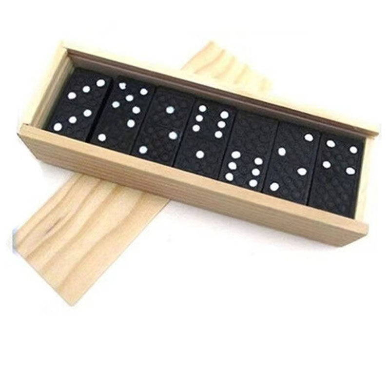 28-teiliges Set Holz-Domino Br – Kids Outdoor Activity Table Bewertung und Preis