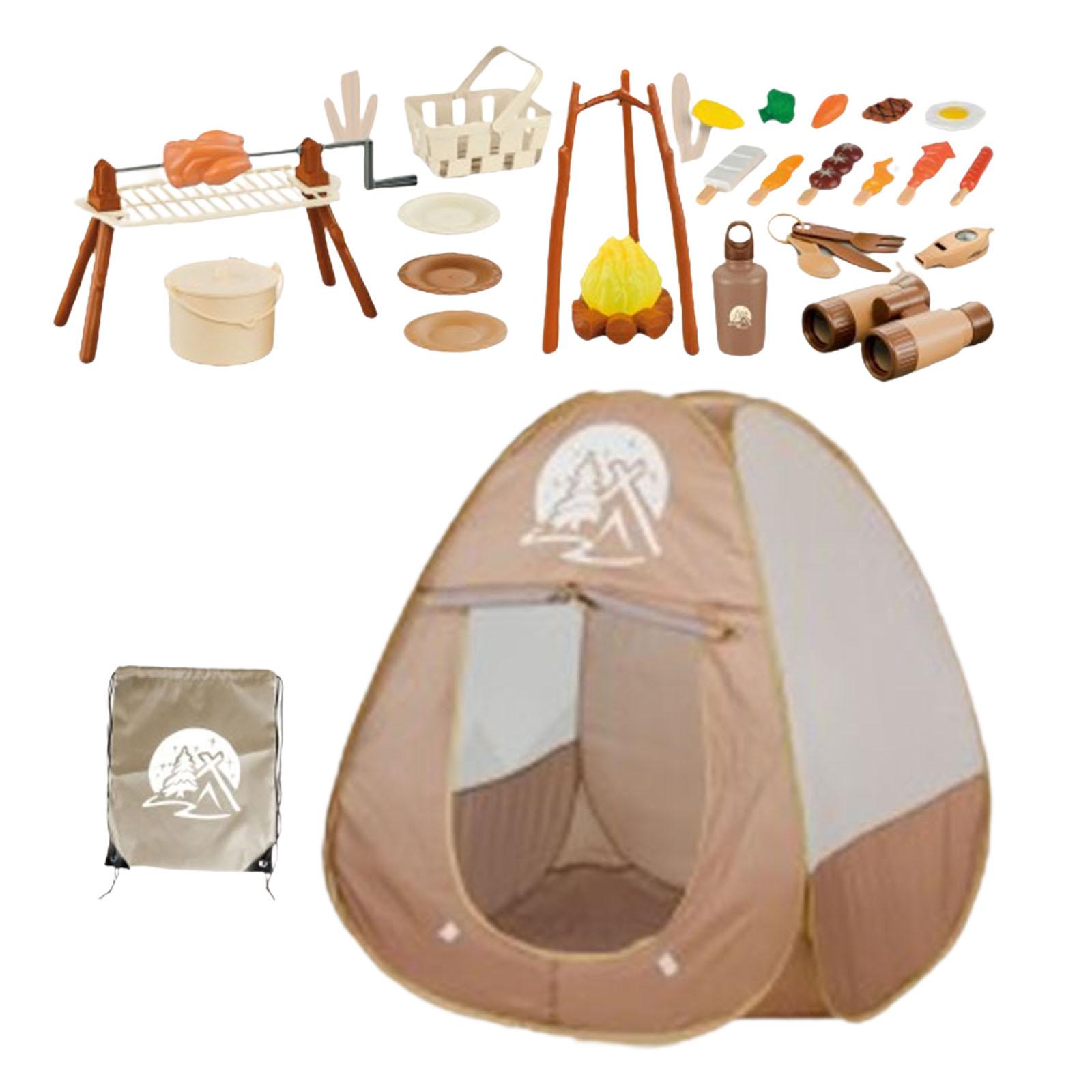 34-teiliges Kinder-Camping-Set – Kids Outdoor Grill Set Bewertung und Preis