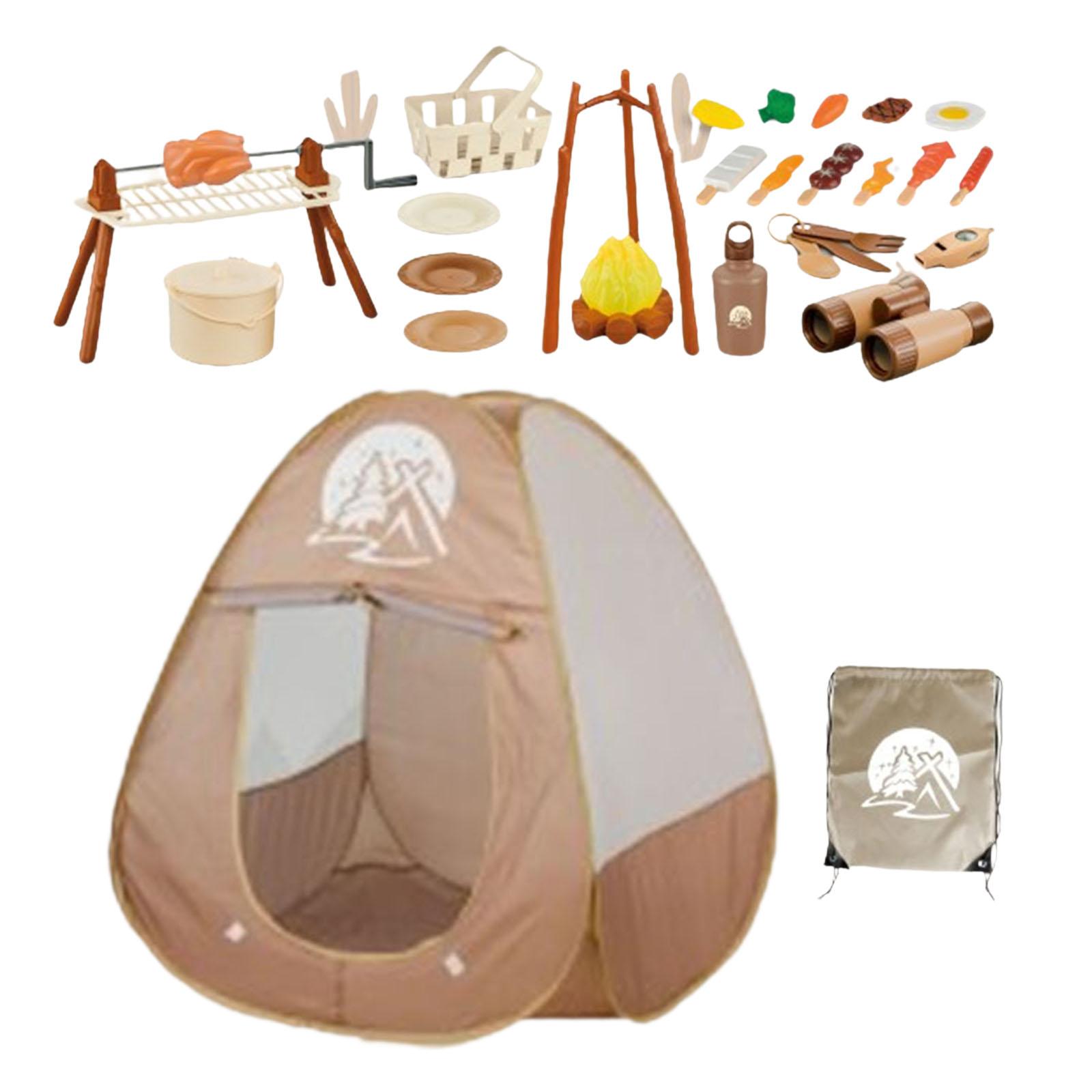 34-teiliges Kinder-Camping-Set – Kids Outdoor Grill Set Bewertung und Preis