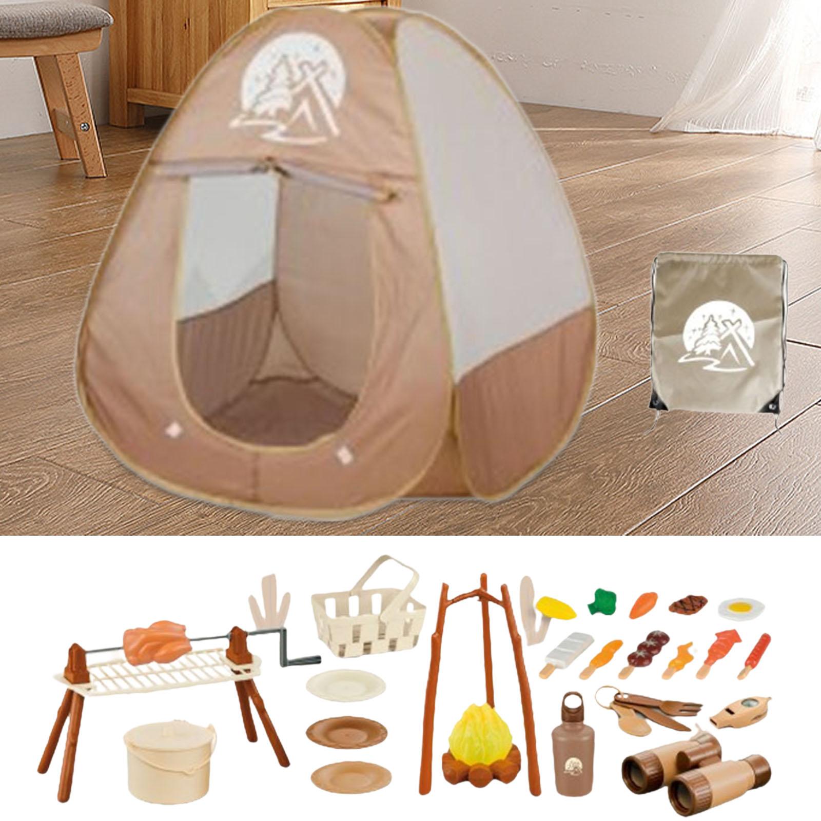 34-teiliges Kinder-Camping-Set – Kids Outdoor Grill Set Bewertung und Preis