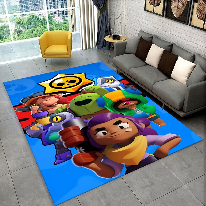 Cartoon B-Brawl Game rutschfes – Kids Outdoor Flooring Bewertung und Preis