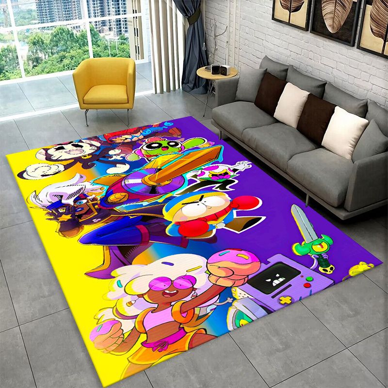 Cartoon B-Brawl Game rutschfes – Kids Outdoor Flooring Bewertung und Preis