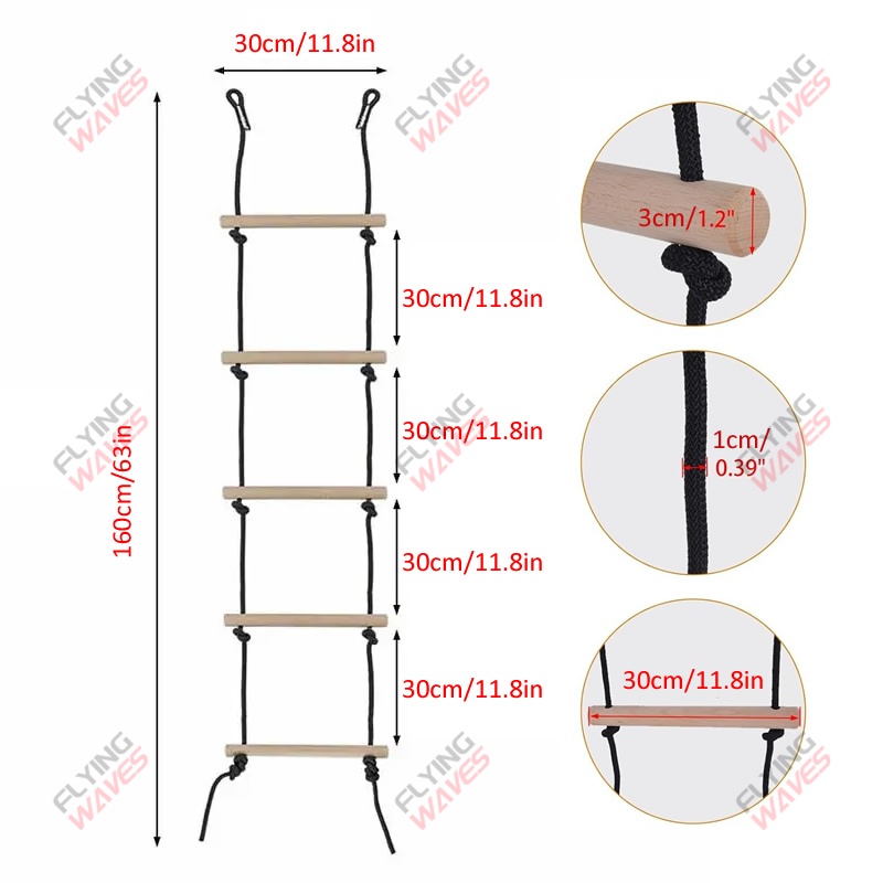 Kinder Klettern Seil Leiter Ho – Kids Outdoor Climber Bewertung und Preis