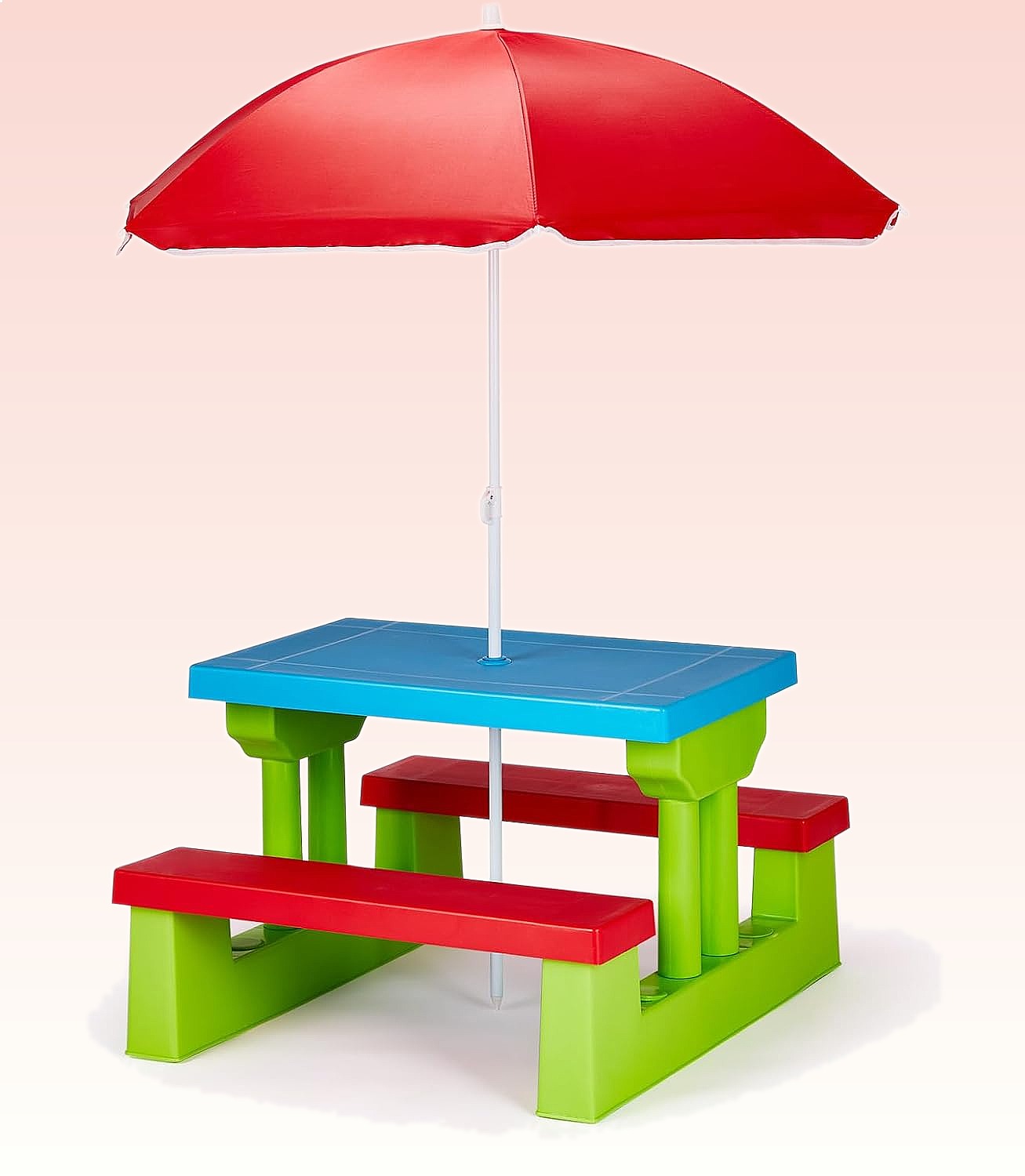 JOYMOR Kinder-Picknicktisch mi – Kids Outdoor Bench With Umbrella Bewertung und Preis