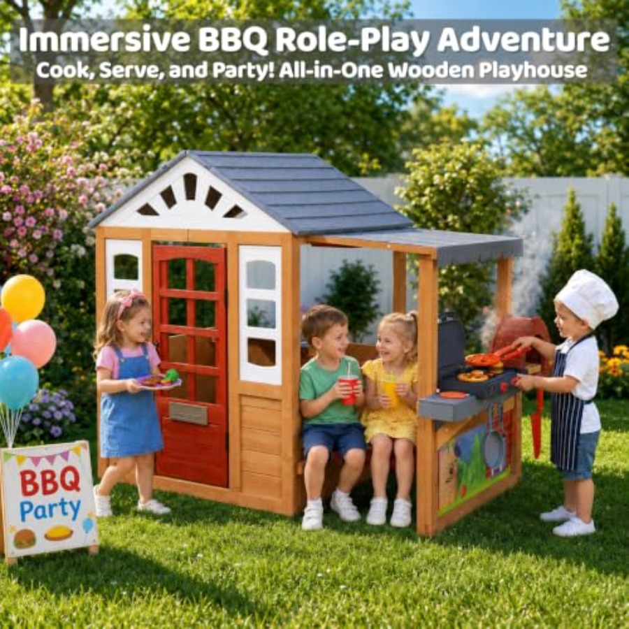 Outdoor-Spielhaus für Kinder i – Kids Outdoor Grill Set Bewertung und Preis