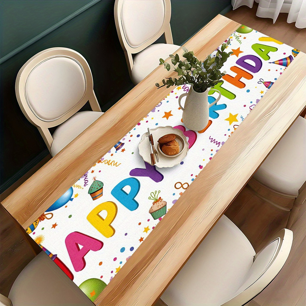 Tischläufer mit Geburtstagsfei – Kids Outdoor Dining Table Bewertung und Preis