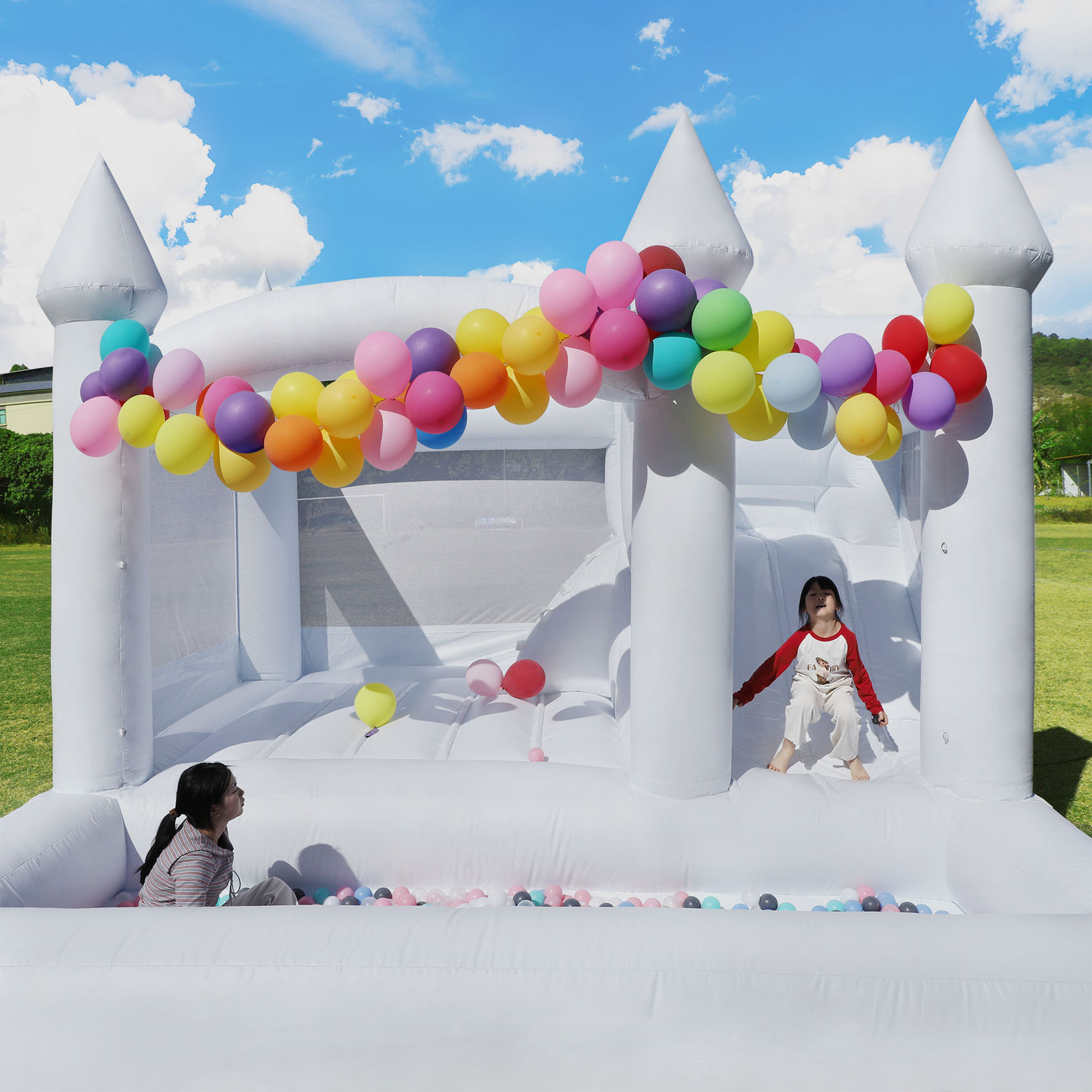 Hüpfburg, Hüpfhäuser, Springbu – Kids Outdoor Jump House Bewertung und Preis