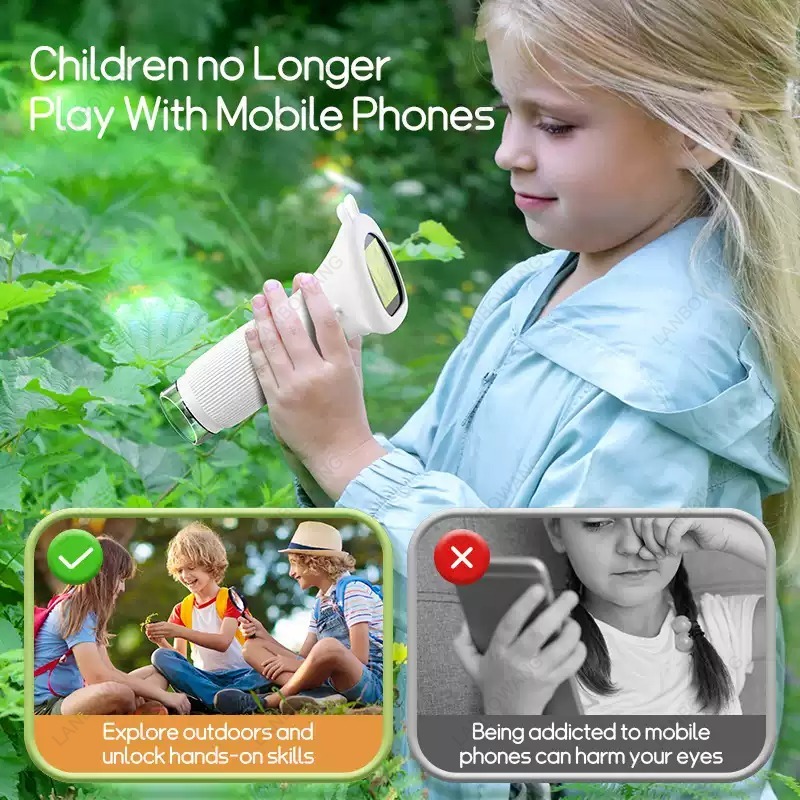2 Zoll IPS Digitales Kindermik – Kids Outdoor Microscope Bewertung und Preis
