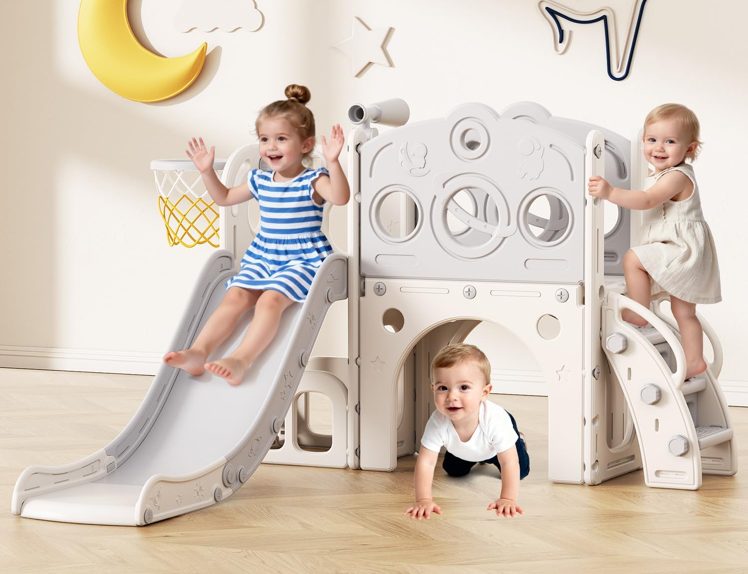 Kleinkinderrutsche, 8-in-1 Kin – Kids Outdoor Climber Bewertung und Preis