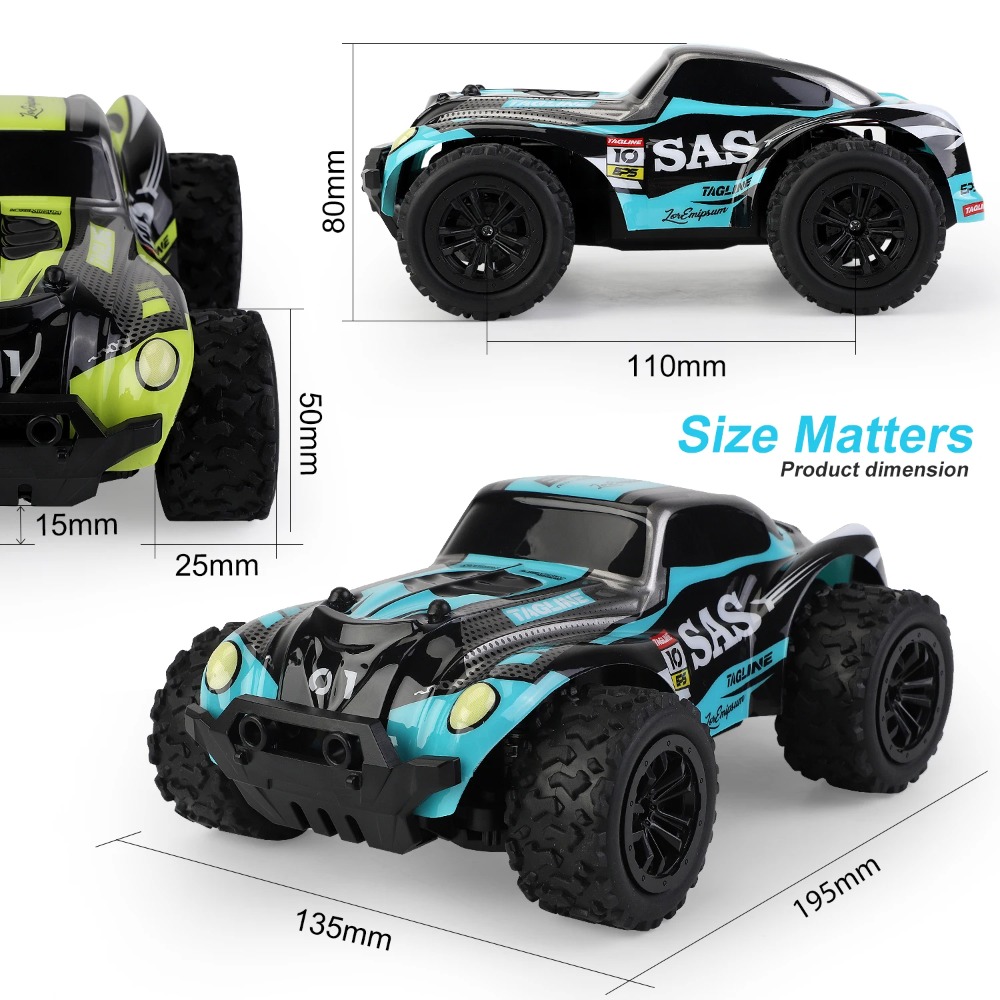 1:20 RC Pickup Monster Truck H – Kids Outdoor Dirt Toys Bewertung und Preis