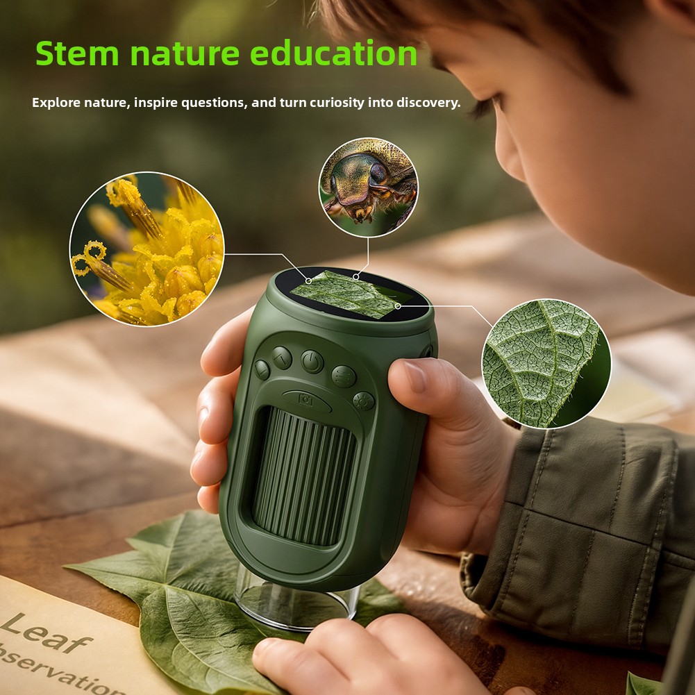 1000x Handgehaltenes Digitalmi – Kids Outdoor Microscope Bewertung und Preis